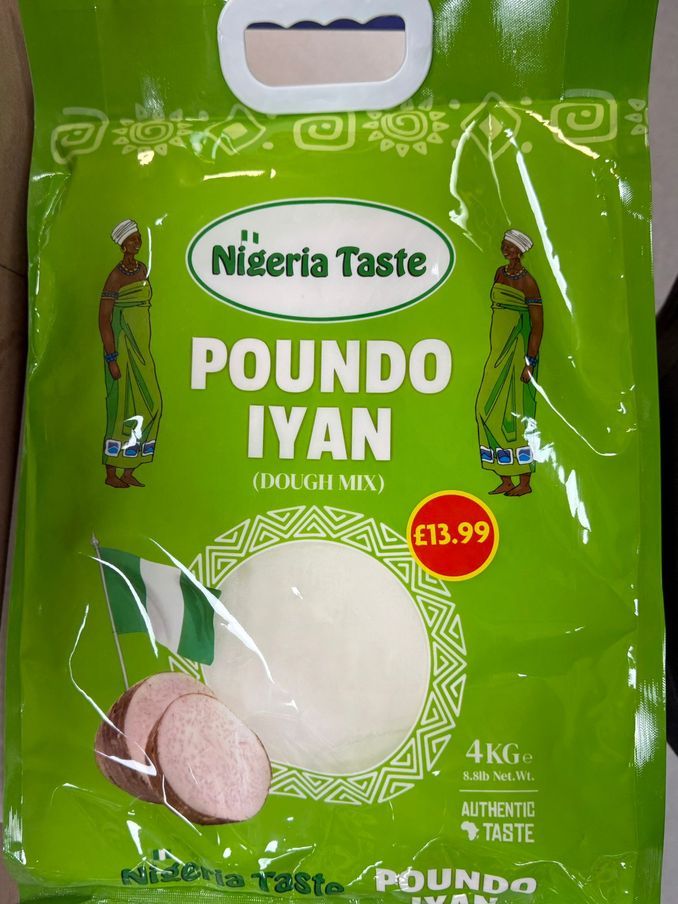 Poundo Iyan (Yam Flour) 2kg